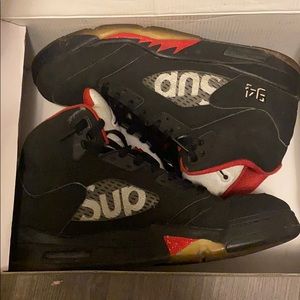 Supreme Jordan 5 “Black”